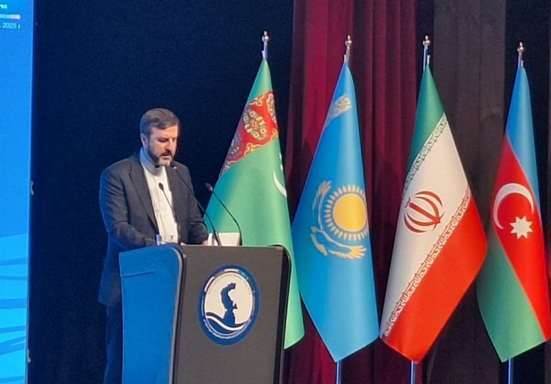 غریب‌آبادی: دریای خزر حوزه‌ای تمدنی، اقتصادی، محیط‌زیستی و امنیتی واحد است